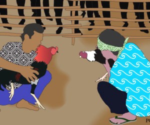 Ilustrasi-Sabung-Ayam.-Internet